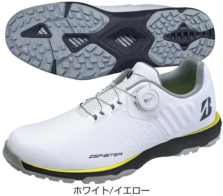 BRIDGESTONE GOLF ゴルフシューズ BOA BRIDGESTONE GOLF ブリヂストンゴルフ ゼロ・スパイク バイター ライト