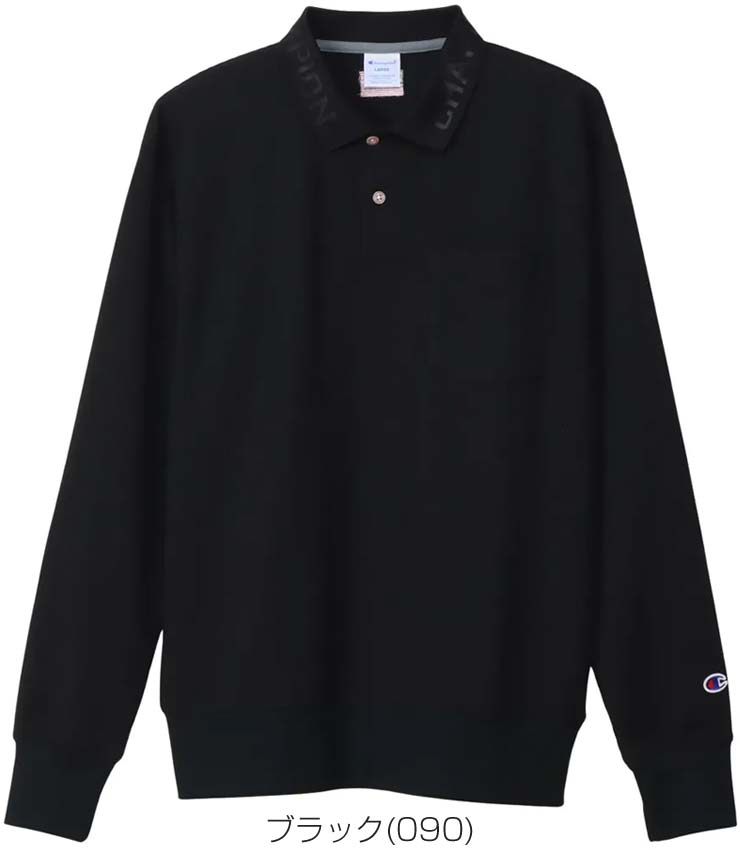 Champion（チャンピオン） ゴルフ ワッフル 長袖 ポロシャツ ウェア