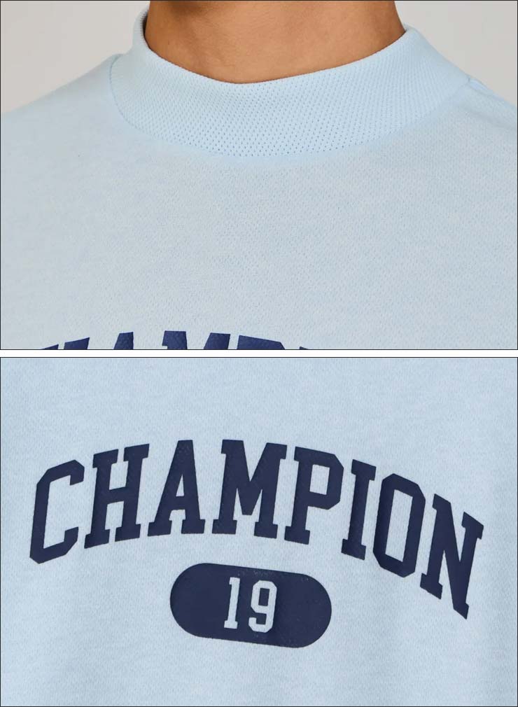 Champion チャンピオン ゴルフ モックネック 半袖シャツ ウェア