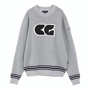 キャロウェイ 綿タッチポリエステル クルーネック セーター ゴルフウェア メンズ C24118101 M-3L Callaway（キャロウェイ） 綿タッチポリエステル クルーネック