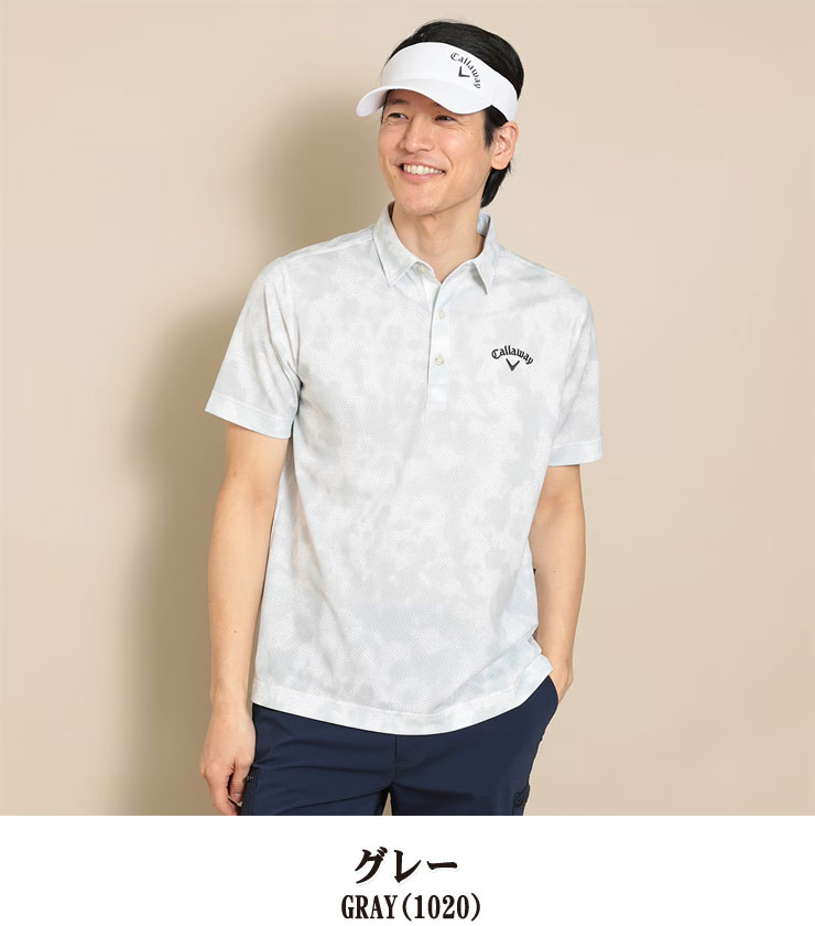 Callaway キャロウェイ メンズ ゴルフウェア かざあなメッシュ