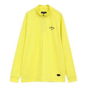 Callaway（キャロウェイ） ロゴジャカード ハーフジップ モックネック