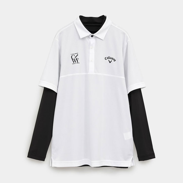 Callaway（キャロウェイ） 半袖ポロシャツ + ハイネック 長袖インナー