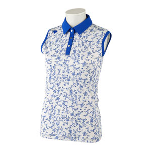 【新品】Descente Golf 花柄ポロシャツ XL descente-