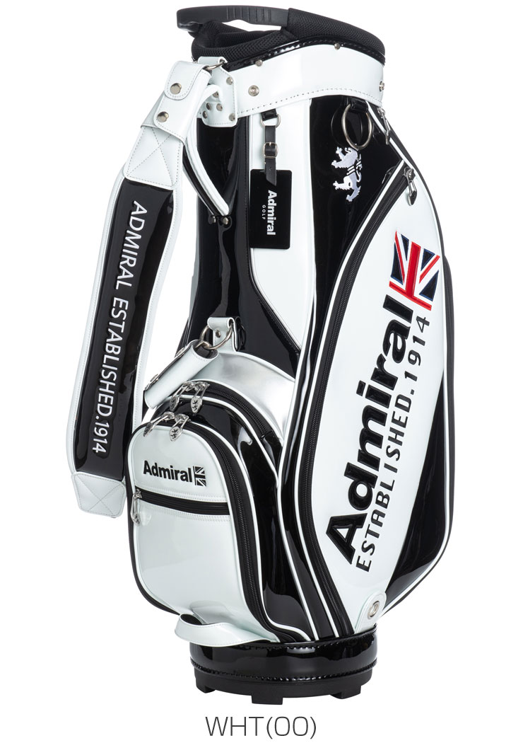 アドミラル ゴルフ キャディバッグ エナメル Admiral Golf