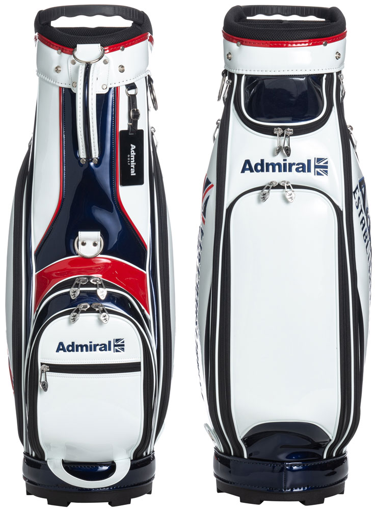 Admiral アドミラル ゴルフ キャディバッグ 5分割 カート型 エナメル 楽天市場】アドミラルゴルフ カートキャディバッグ エナメル