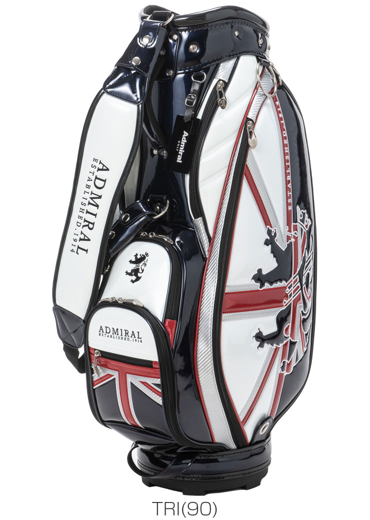 Admiral Golf アドミラルゴルフ カートキャディバッグ エナメル