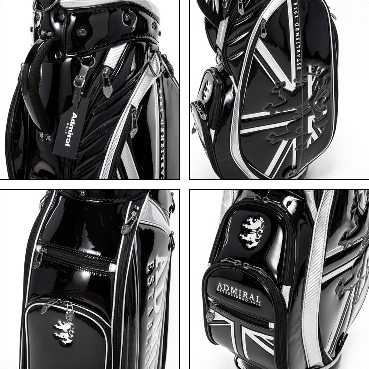Admiral Golf アドミラルゴルフ カートキャディバッグ エナメル
