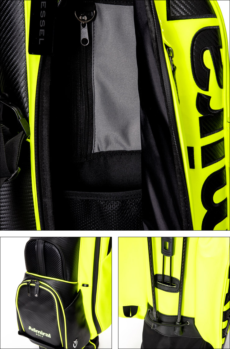 Admiral Golf アドミラル ゴルフ スタンドキャディバッグ ベゼル