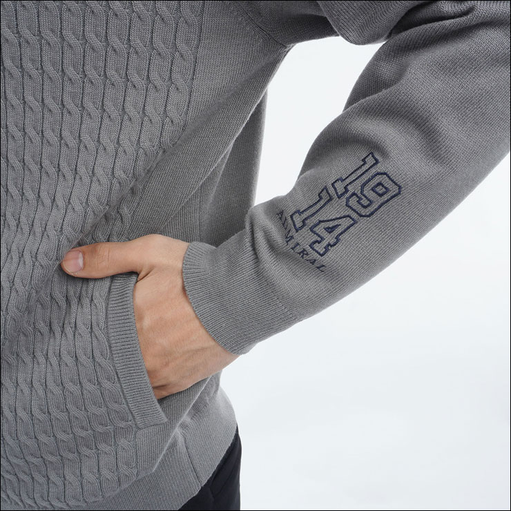 Admiral - 【新品】アドミラル　ゴルフ　ジャケット　M Admiral Golf アドミラルゴルフ フラッグ フルジップ ニット