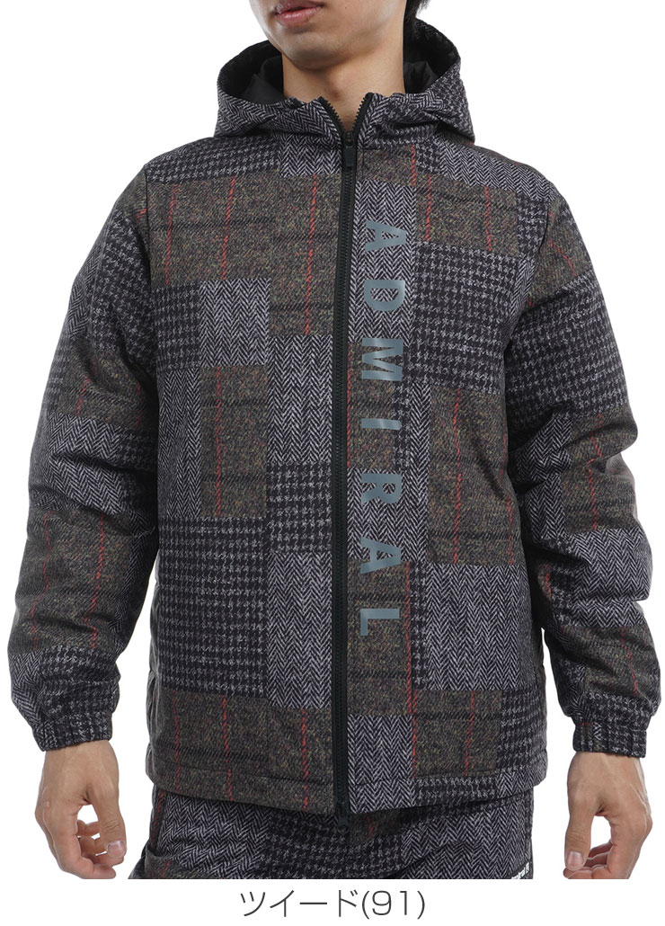 Admiral Golf（アドミラルゴルフ） フーデッド フルジップ 中綿