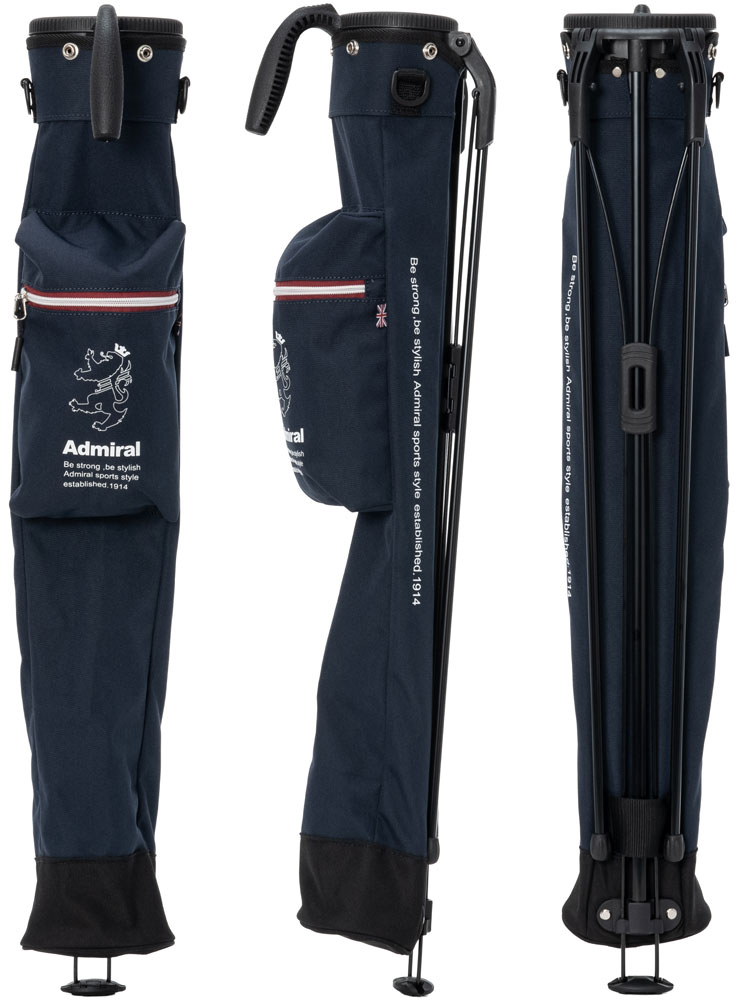 美品　Admiral アドミラル　ゴルフバック　セルフバック　スタンドバック Admiral Golf（アドミラルゴルフ） セルフスタンド クラブケース