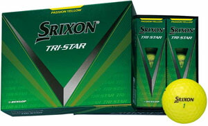 スリクソン TRI-STAR ゴルフボール 2024年モデル 1ダース [12球入り]
