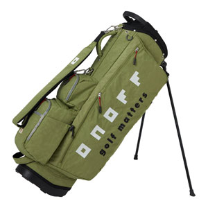ONOFF キャディバッグ（色：オレンジ系）｜ゴルフ用バッグ｜ゴルフ