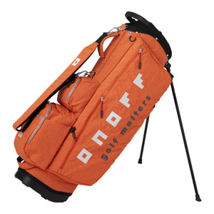 ONOFF キャディバッグ（色：オレンジ系）｜ゴルフ用バッグ｜ゴルフ