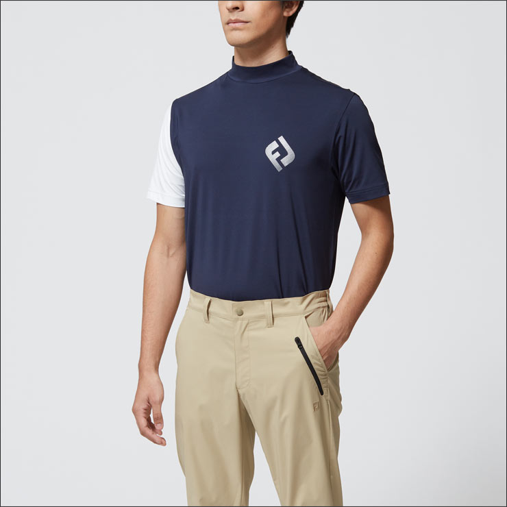 FootJoy（フットジョイ） ゴルフウェア メンズ FUEL モックネック 半袖