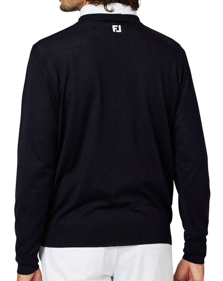 FootJoy（フットジョイ） クロップドアーガイル Vネック セーター