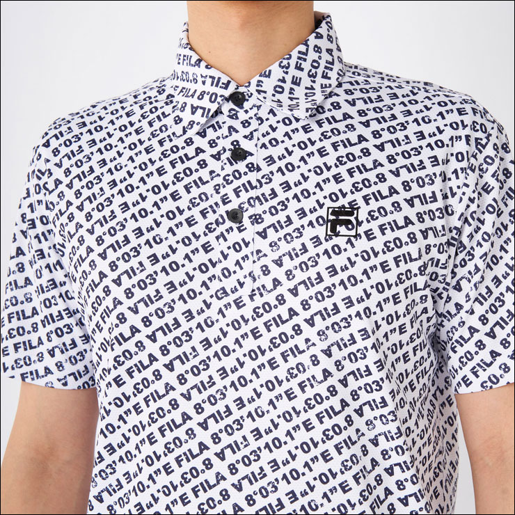 FILA - FILA GOLF フィラゴルフ 総柄 ポロシャツ 半袖 ゴルフ ウェア 花柄 楽天市場】FILA GOLF フィラゴルフ ポロシャツ 半袖 メンズ