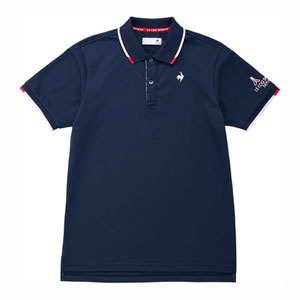 サイズ：LL LE COQ GOLF ルコックゴルフ 2024年 半袖ポロシャツ  ネイビー系 [240101486253] ゴルフウェア メンズ ストスト サイズ：L LE COQ GOLF ルコックゴルフ 2024年モデル 半袖