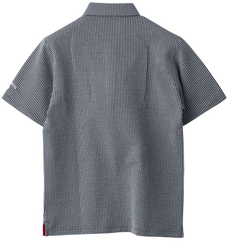 Munsingwear マンシングウェア シアサッカー ストライプ 半袖
