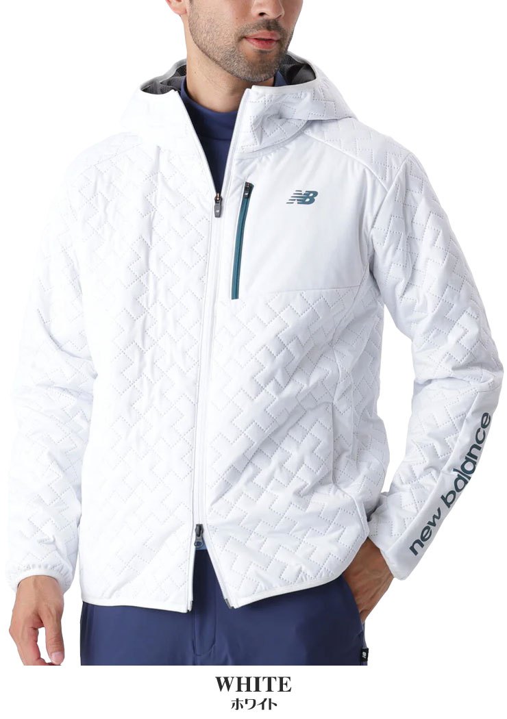ニューバランス　ゴルフウェア　メンズ　フリースジャケットチェック ニューバランス ゴルフウェア メンズ フリースジャケットチェック