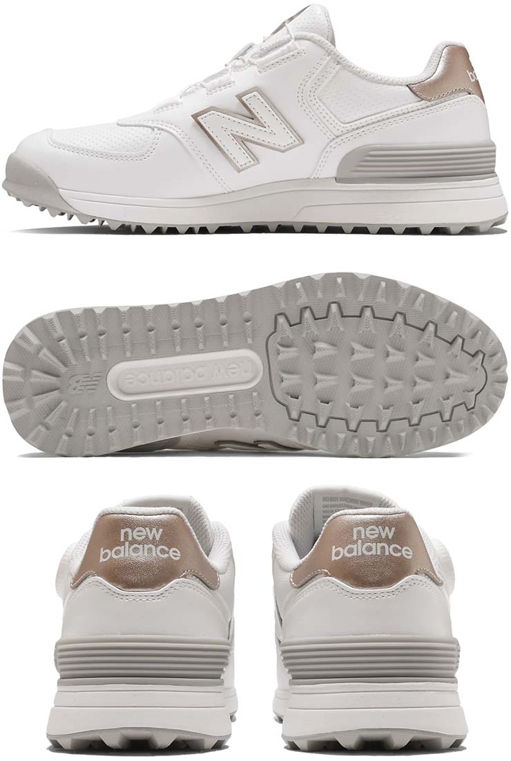 ニューバランスゴルフ スパイクレス レディース WG574BA4 ゴールド New Balance Golf（ニューバランスゴルフ） ニューバランス ゴルフ