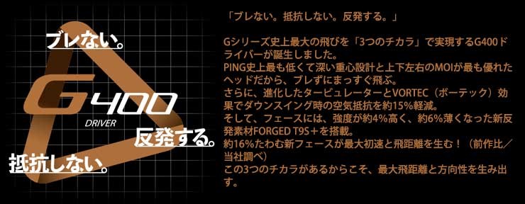 ピン G400 LS Tec ドライバー PING Tour 65 / 75 シャフト :PN17G4DLT:ゴルフプラザ グリーンフィル - 通販  - Yahoo!ショッピング