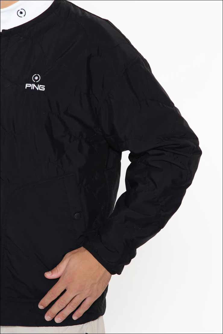 PING（ピン） ネイティブライン ストレッチ フルジップ 中綿 ブルゾン