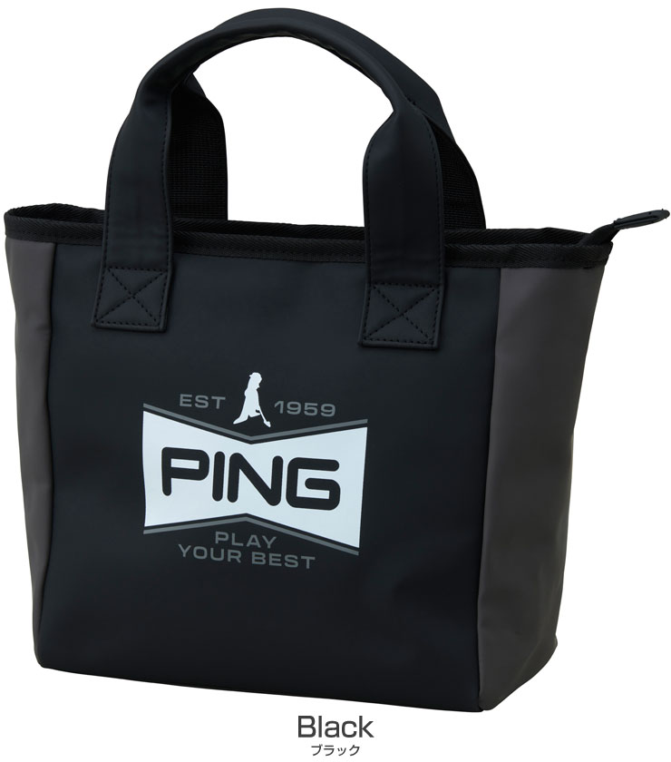 PING（ピン） ソフトPUラウンド トートバッグ GB-U2608 : ゴルフプラザ 