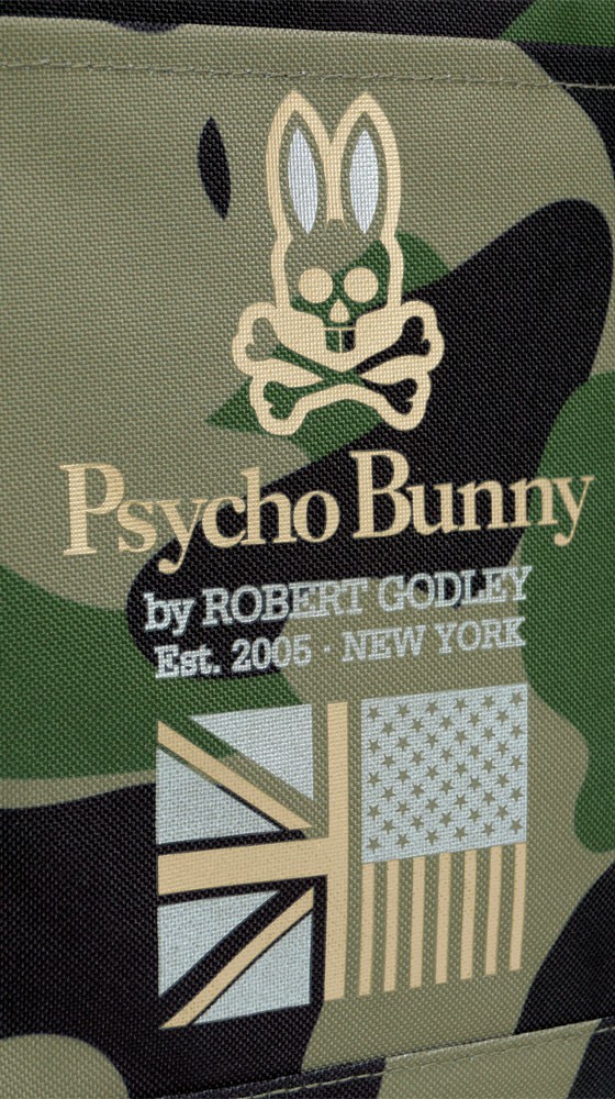Psycho Bunny サイコバニー PB CAMO トートバッグ PBMG6FB1