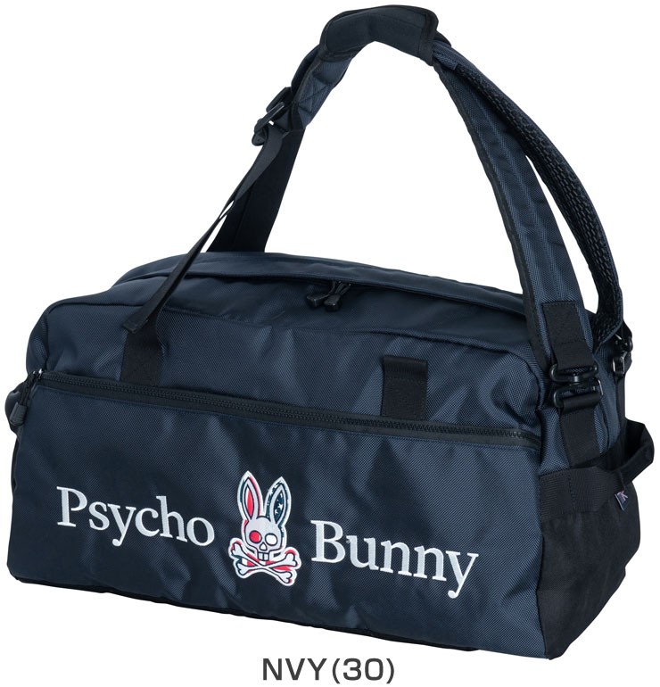 美品 Psycho Bunny サイコバニー ２way ボストンバッグ ネイビー 2025年最新】サイコバニー ボストンバッグ・旅行用バッグの人気