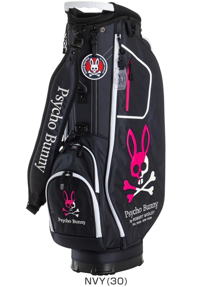 Psycho Bunny P10倍 サイコバニー ゴルフ カート キャディバッグ