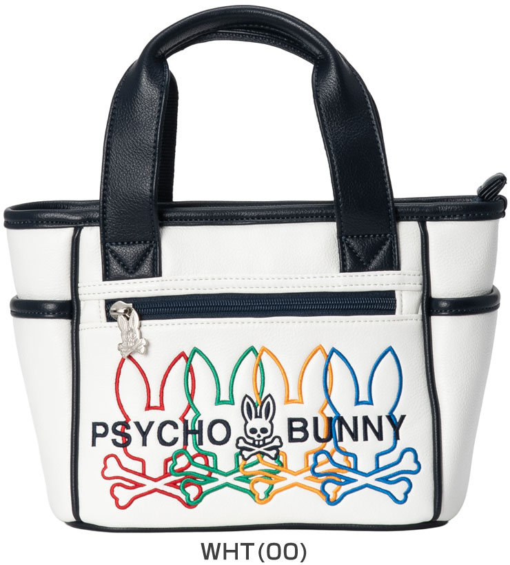 Psycho Bunny（サイコバニー） ゴルフ ロゴアート ラウンドバッグ
