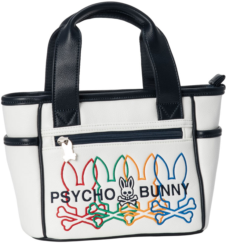 Psycho Bunny（サイコバニー） ゴルフ ロゴアート ラウンドバッグ