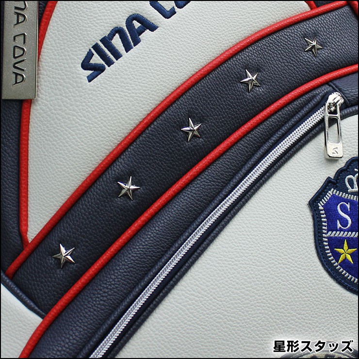 SINA COVA ゴルフキャディバッグ 新品同樣 SINA COVA 送料無料 シナコバ キャディバッグ SCCB-05