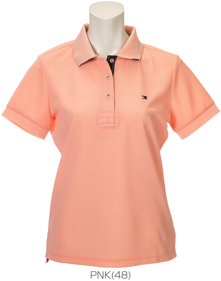 3135円 NEW ゴルフ ストアポイント１０倍 レディース 女性用 トミーヒルフィガー ＴＨＬＡ２１４ 半袖ポロシャツ