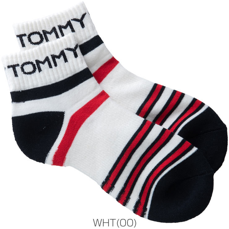 市場 トミーヒルフィガー 日本製 ゴルフ ハイソックス Tommy 靴下 レディースTHMB1F5F