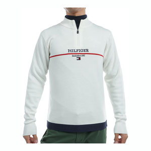 トミーヒルフィガーハーフジップセーターのおすすめ人気商品一覧 通販