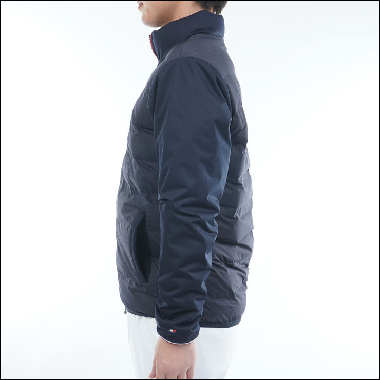 TOMMY HILFIGER（トミー・ヒルフィガー） ロゴ入り接結キルト