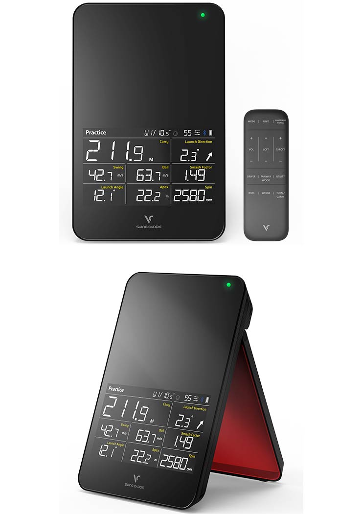 Swing Caddie SC4 レーダー弾道測定器 VOICE CADDIE（ボイスキャディ） ローンチモニター 弾道測定器