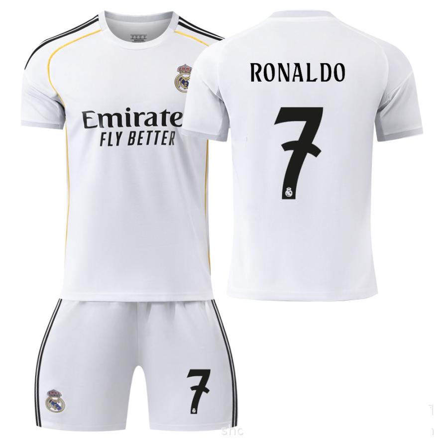 美品　adidas レアル・マドリード　ユニフォーム　サイズO アディダス（adidas）（キッズ）ジュニア レアル・マドリード 24