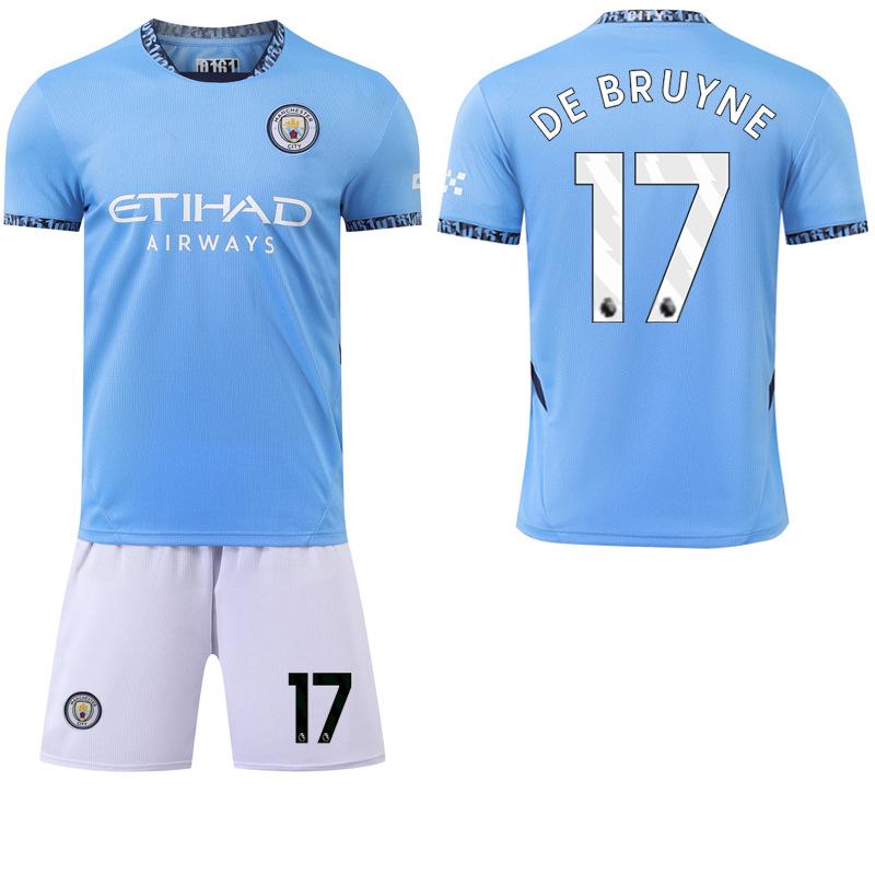 サッカーウェア 子供 大人 2425マンチェスター・シティのホーム