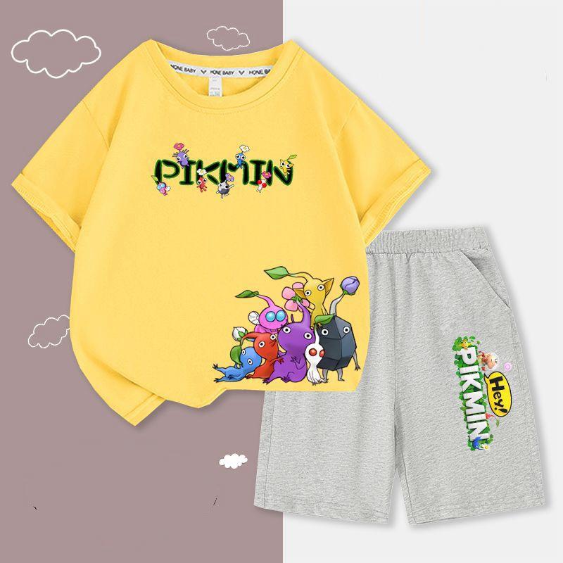 ピクミン Pikmin 子供服 セットアップ キッズ 上下セット 2点セット