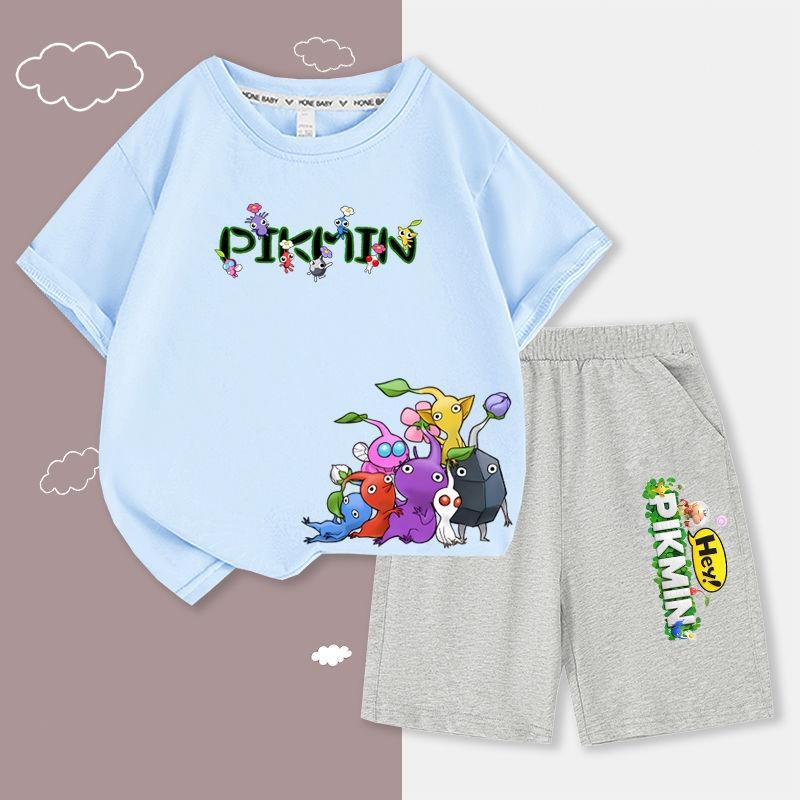 ピクミン Pikmin 子供服 セットアップ キッズ 上下セット 2点セット