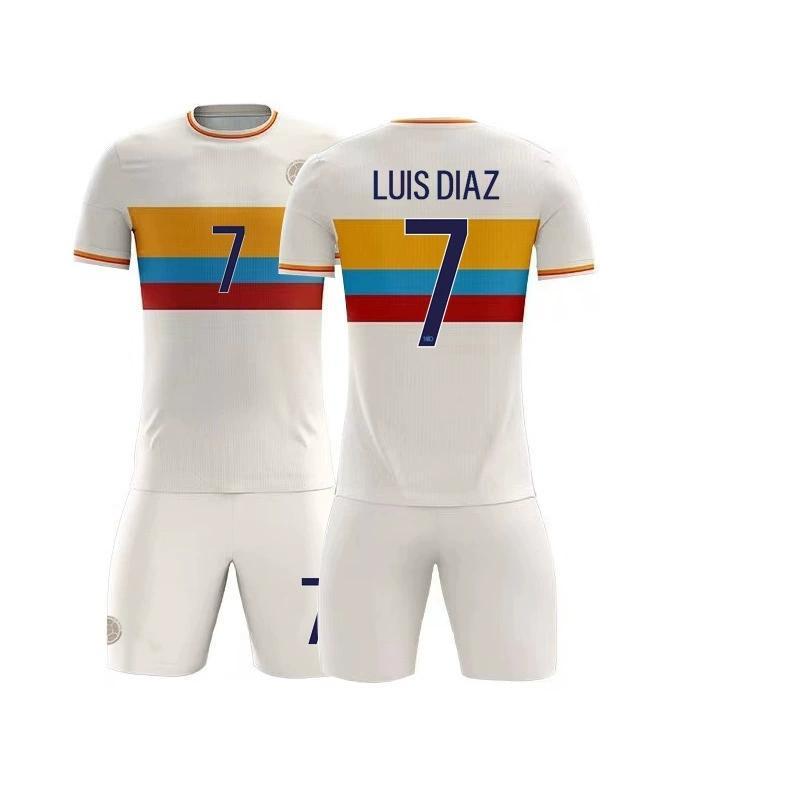 コロンビア　100周年　ユニフォーム　ルイスディアス サッカートレーニングウェア・コロンビア100周年記念版 背番号10 J