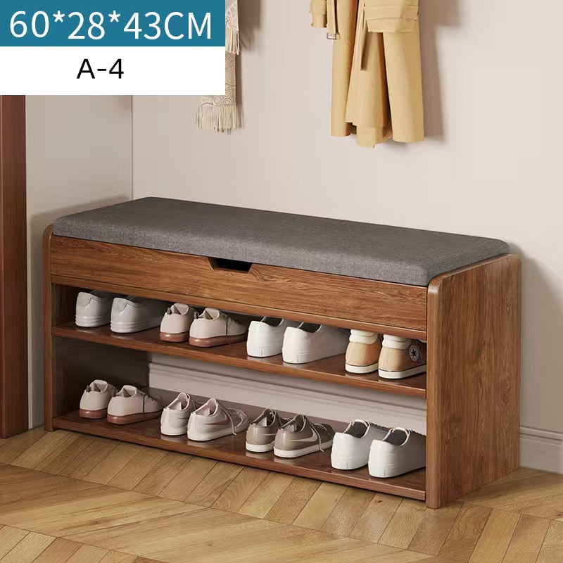 玄関ベンチ 玄関椅子 シューズラック 靴棚 玄関 靴収納ラック 下駄箱 木製 玄関ベンチ 玄関椅子 収納ベンチ 靴箱 2段式 下駄箱 玄関スツール