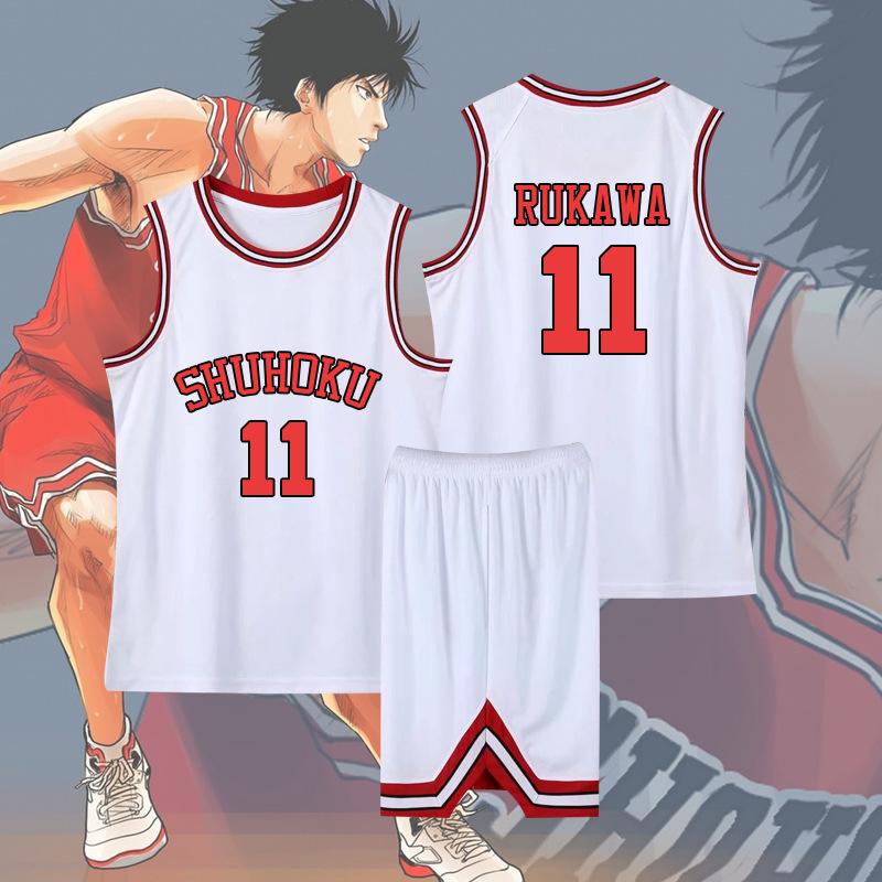 THE FIRST SLAM DUNK 湘北 ユニフォームセット（流川楓）【M】 M】THE FIRST SLAM DUNK 湘北ユニフォームセット（流川楓