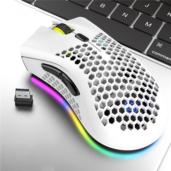 ワイヤレスマウス ゲーミングマウス 無線 ゲーム用 USB充電式