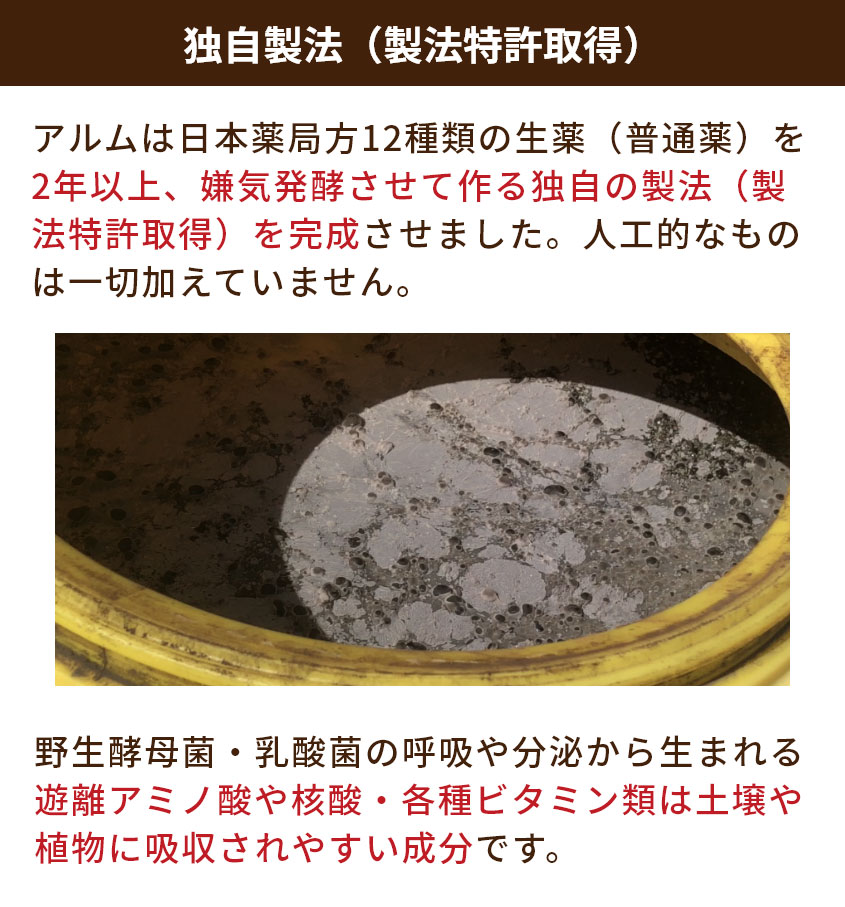 独自製法(製法特許取得)