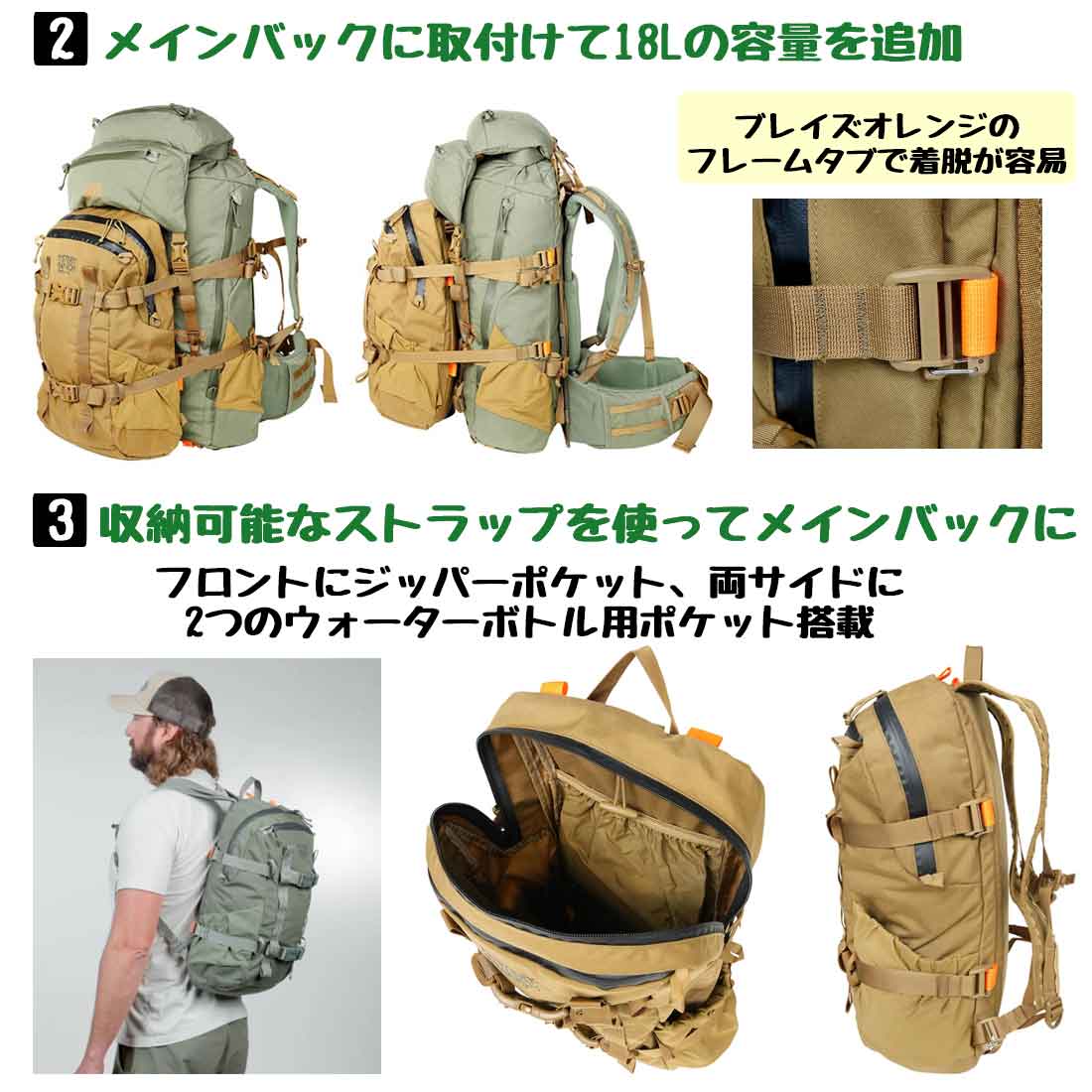 ミステリーランチ グラベリー 18 デイパック リュックサック 国内正規